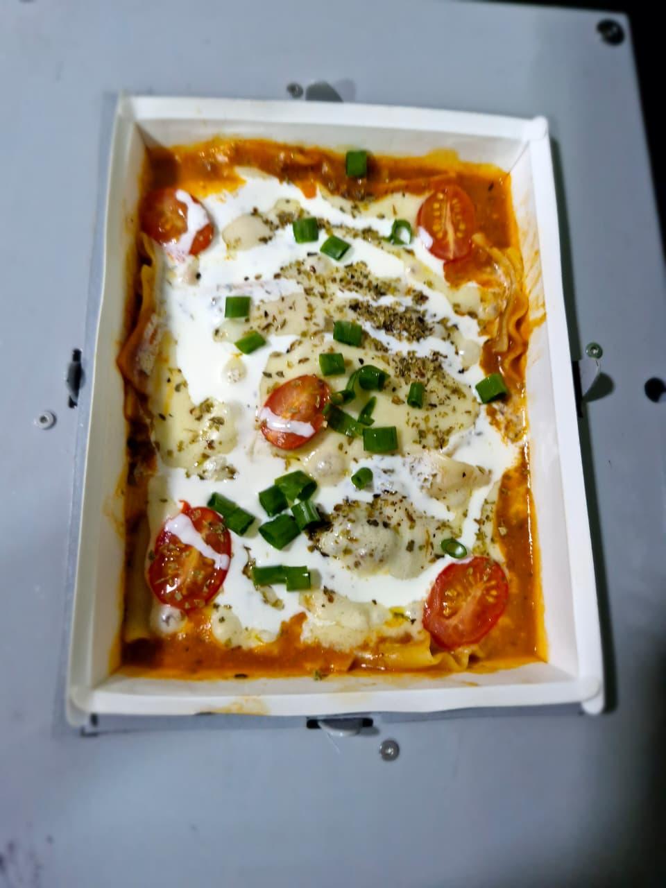 LASANHA DE FRIGIDEIRA INDIVIDUAL